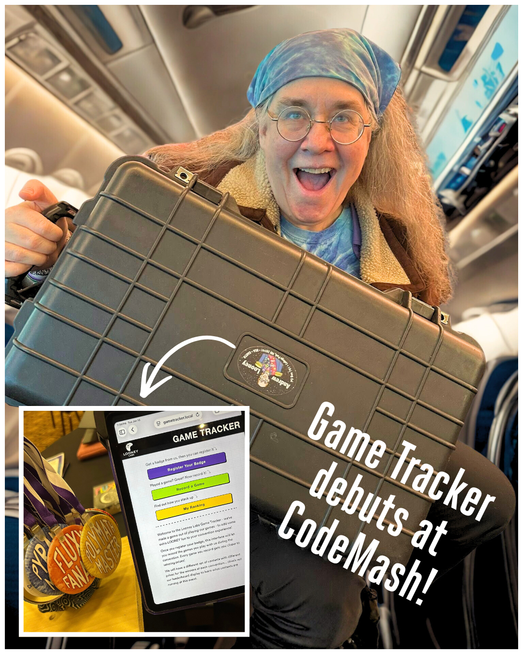 Game Tracker debuts at CodeMash!
